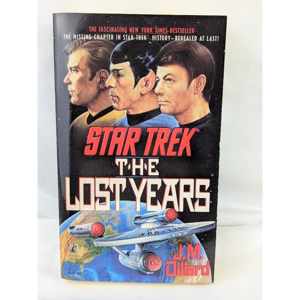 Pocket Books Star Trek Paperback The Lost Years J.M. Dillard 1990